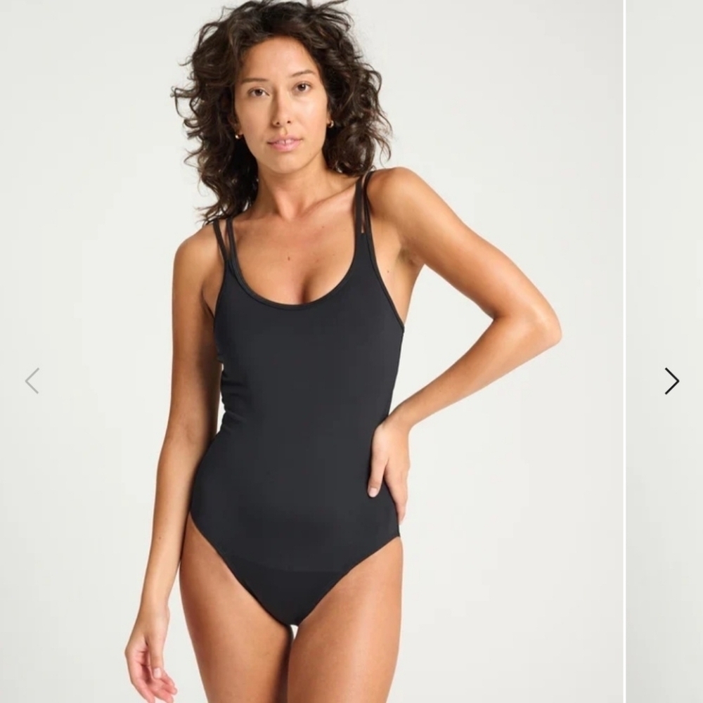 Modibodi Swimwear One Piece black swimsuit size XXS/2